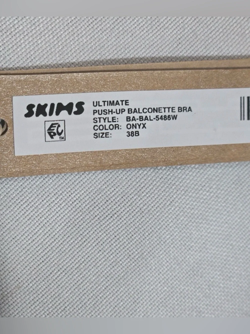 SKIMS Balconette Bra 38B NWT - Picture 2 of 3